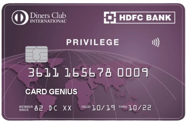 HDFC Diners Club Privilege Credit Card