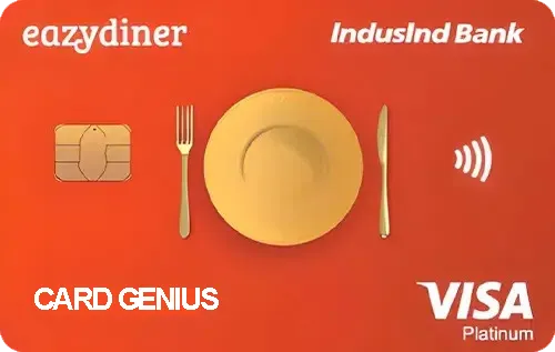 Indusind EazyDiner Platinum Credit Card